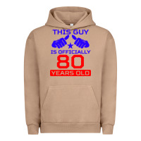 Pigment Burro this guy is 80 years funny 80th birthday Urban Hoodie - artisFamous