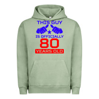 Pigment Oil Green this guy is 80 years funny 80th birthday Urban Hoodie - artisFamous