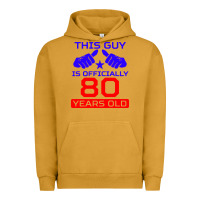 Pigment Peanut Butter this guy is 80 years funny 80th birthday Urban Hoodie - artisFamous