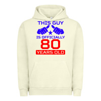 Pigment Pistachio this guy is 80 years funny 80th birthday Urban Hoodie - artisFamous
