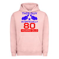 Pigment Salmon this guy is 80 years funny 80th birthday Urban Hoodie - artisFamous