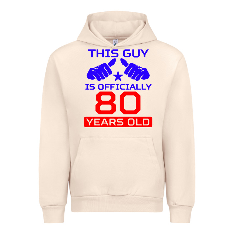 This Guy Is 80 Years Funny 80th Birthday Urban Hoodie by artisFamous | Teevron
