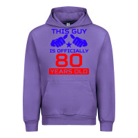 Tulip this guy is 80 years funny 80th birthday Urban Hoodie - artisFamous