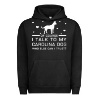 Pigment Black carolina dog Urban Hoodie - artisFamous