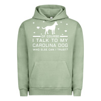 Pigment Oil Green carolina dog Urban Hoodie - artisFamous