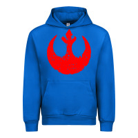 Cobalt distressed rebel alliance symbol Urban Hoodie - artisFamous