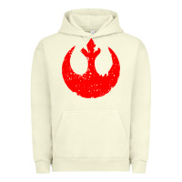 Distressed Rebel Alliance Symbol Urban Hoodie | Teevron