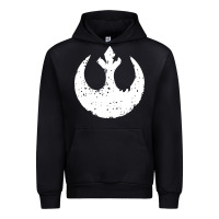 Distressed Rebel Alliance Symbol Urban Hoodie | Teevron