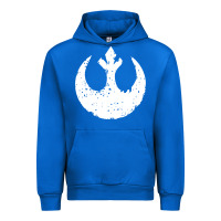 Cobalt distressed rebel alliance symbol Urban Hoodie - artisFamous