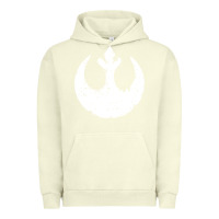 Pigment Pistachio distressed rebel alliance symbol Urban Hoodie - artisFamous
