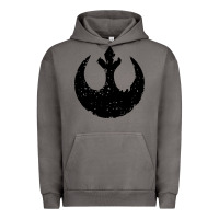 Pigment Tornado distressed rebel alliance symbol Urban Hoodie - artisFamous