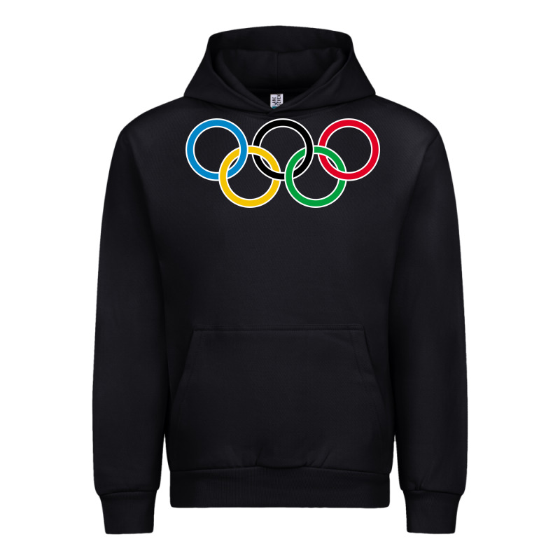 Olympic Rings Urban Hoodie by artisFamous | Teevron