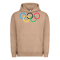 Pigment Burro Olympic Rings Urban Hoodie - artisFamous