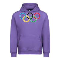 Tulip Olympic Rings Urban Hoodie - artisFamous