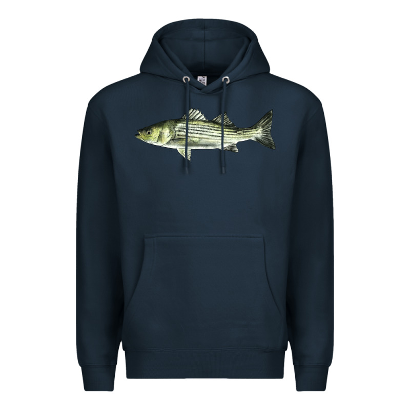 Striped Bass Premium Hoodie by LillyAllenDesigns | Teevron