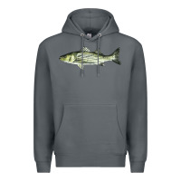 Rock Striped Bass Premium Hoodie - LillyAllenDesigns