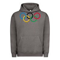 Pigment Tornado Olympic Rings Urban Hoodie - artisFamous