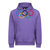 Tulip Olympic Rings Urban Hoodie - artisFamous