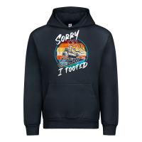 Navy sorry i tooted Urban Hoodie - artisFamous
