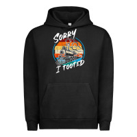 Pigment Black sorry i tooted Urban Hoodie - artisFamous