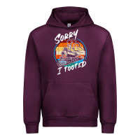 Mauve Wine sorry i tooted Urban Hoodie - artisFamous