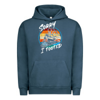 Pigment Midnight Navy sorry i tooted Urban Hoodie - artisFamous