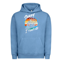 Pigment Pebble Blue sorry i tooted Urban Hoodie - artisFamous