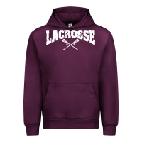 Mauve Wine lacrosse Urban Hoodie - artisFamous