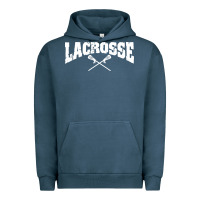 Pigment Midnight Navy lacrosse Urban Hoodie - artisFamous