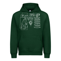 Forest Green modest Urban Hoodie - artisFamous