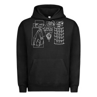 Pigment Black modest Urban Hoodie - artisFamous