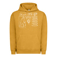Pigment Peanut Butter modest Urban Hoodie - artisFamous