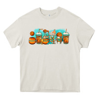 Cream basketball coffee cups Heavy Core Tee - Jasminsmagicworld