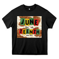 Black juneteenth free ish since 1865 Heavy Core Tee - TumblerDesignByShophia