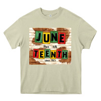 Mossy juneteenth free ish since 1865 Heavy Core Tee - TumblerDesignByShophia