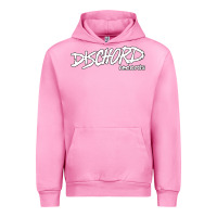 Fuchsia Pink Discord American Label Record Urban Hoodie - artisFamous