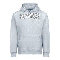 Heather Grey Discord American Label Record Urban Hoodie - artisFamous