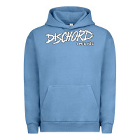 Pigment Pebble Blue Discord American Label Record Urban Hoodie - artisFamous