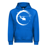 Cobalt helicopter Urban Hoodie - artisFamous