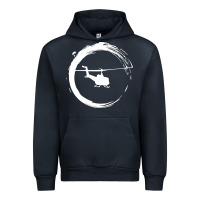 Navy helicopter Urban Hoodie - artisFamous