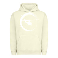 Pigment Pistachio helicopter Urban Hoodie - artisFamous