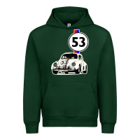 Forest Green herbie 53 Urban Hoodie - artisFamous
