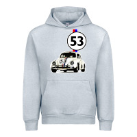 Heather Grey herbie 53 Urban Hoodie - artisFamous
