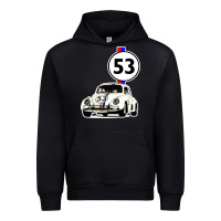 Black herbie 53 Urban Hoodie - artisFamous