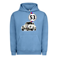 Pigment Pebble Blue herbie 53 Urban Hoodie - artisFamous