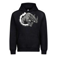 Black Rhino Urban Hoodie - artisFamous