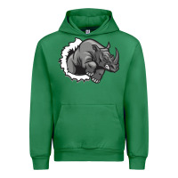 Emerald Rhino Urban Hoodie - artisFamous