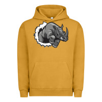 Pigment Peanut Butter Rhino Urban Hoodie - artisFamous