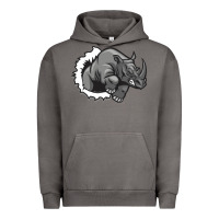 Pigment Tornado Rhino Urban Hoodie - artisFamous