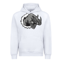 White Rhino Urban Hoodie - artisFamous